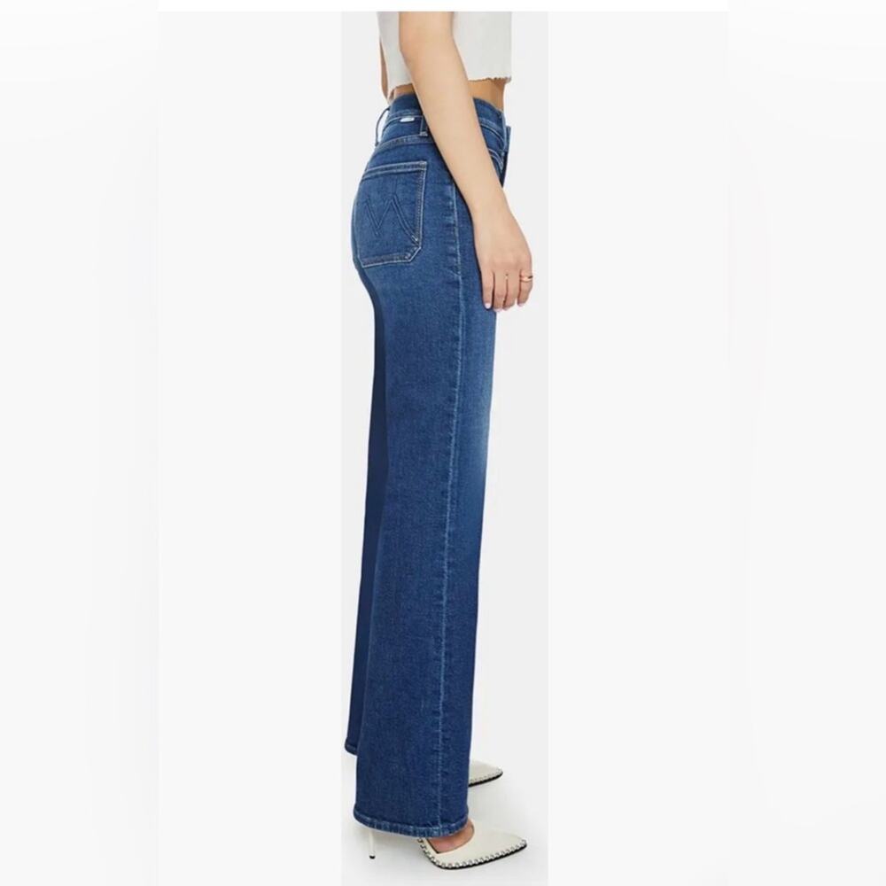 NWT! MOTHER The Lil Rambler Patch Pocket High Waist Straight Leg Jeans size 31P - Picture 3 of 16